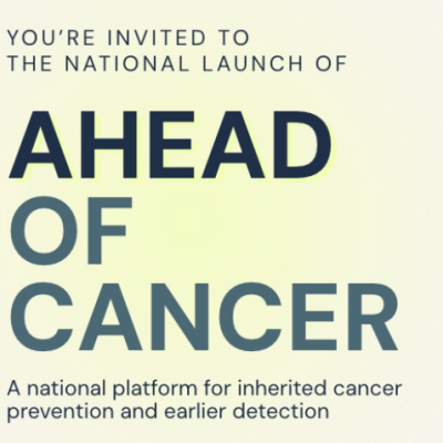 Ahead of Cancer Launch Event