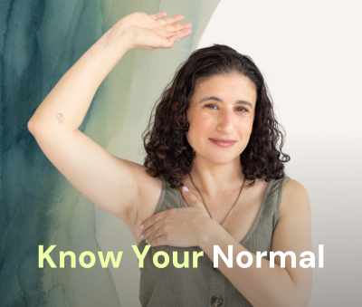 Visual reminder promoting self-breast checks